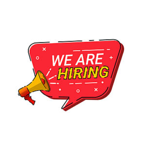 pngtree job vacancy badge with hiring team speech bubble vector illustration png image 2158414 1 Vacancy for Civil inspector, Mechanical Engineer