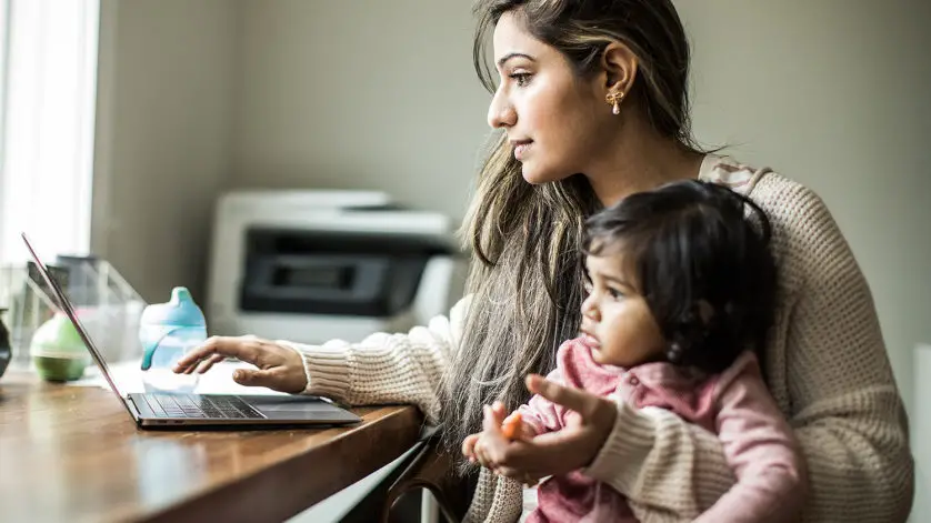 work from home 9 Tips for working from home with children