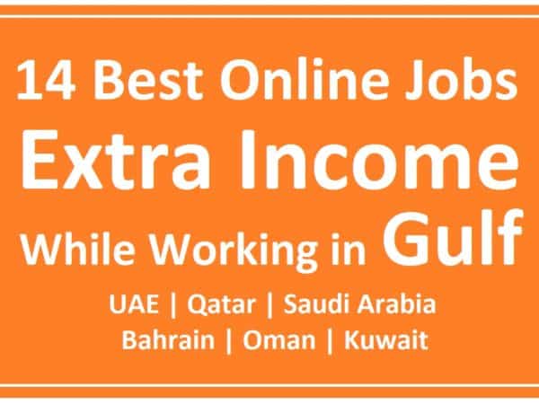 14 Best Online Jobs for Extra Income while working in Gulf