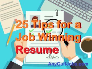 25 Tips for a Winning Resume