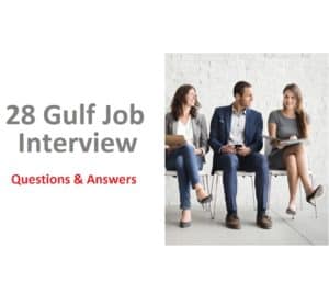 28 Gulf Job Interview Questions and Answers