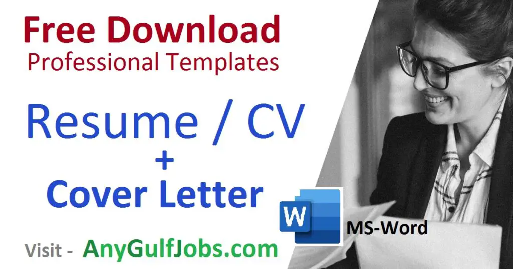 Free CV and Cover Letter Templates