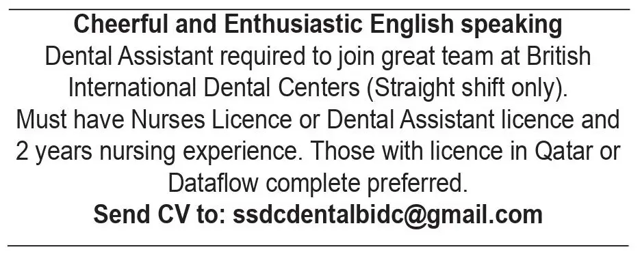 Dental Assistant