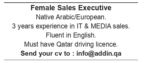 Female Sales Executive