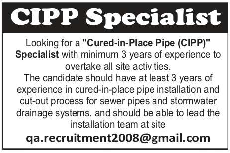CIPP Specialist