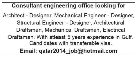 Qatar Construction Job Vacancies