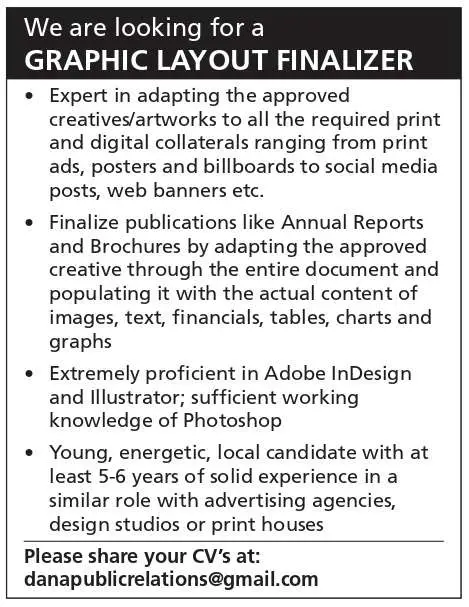 Graphic Layout Finalizer
