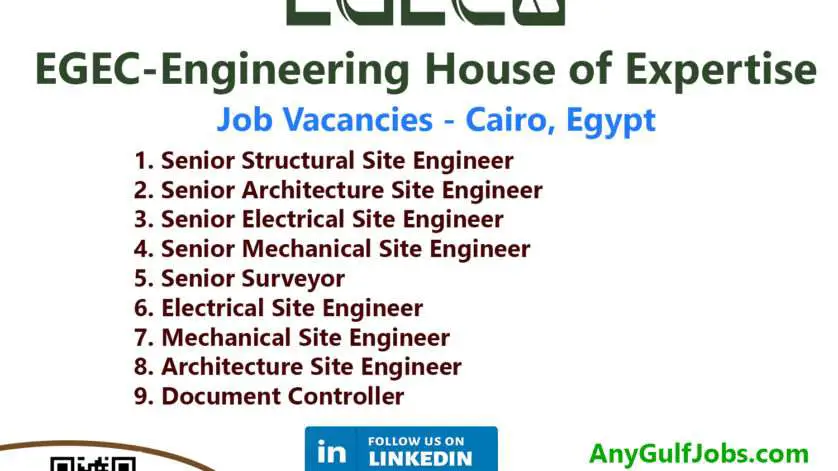 EGEC Job Vacancies in Cairo, Egypt