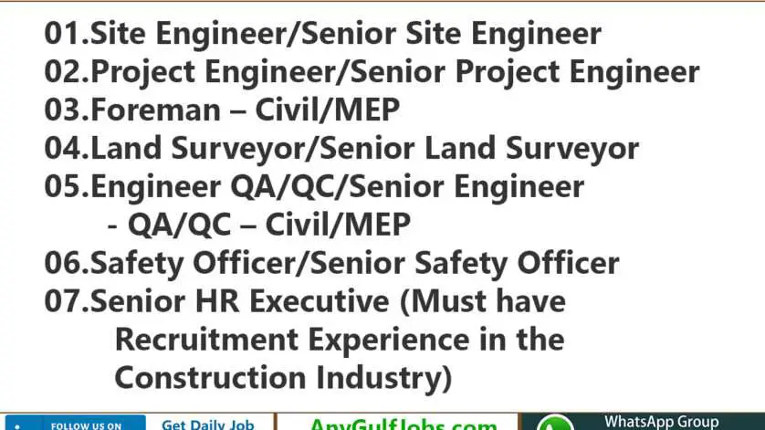 Sobha Constructions Job Vacancies - Dubai, UAE