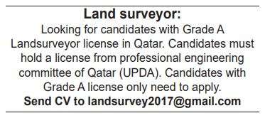 21 Gulf Times Classified Jobs - 4 Sep 2022