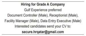 5 6 Gulf Times Classified Jobs - 14 Sep 2022