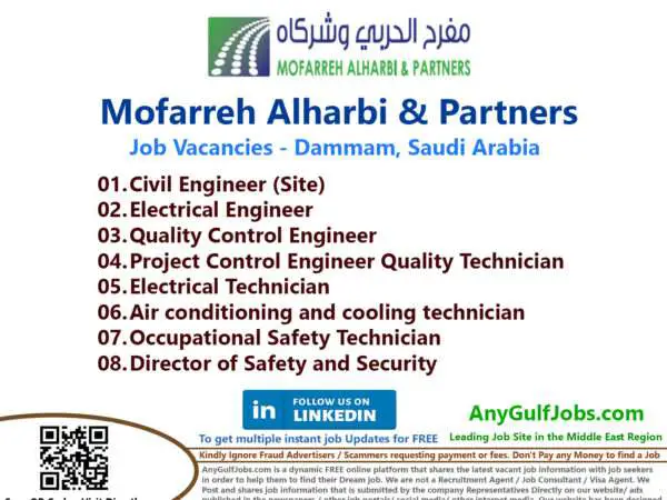 Mofarreh Alharbi & Partners Job Vacancies in Dubai