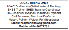 6 6 Gulf Times Classified Jobs - 27 Oct 2022
