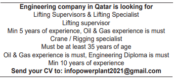 16 Gulf Times Classified Jobs - 20 Nov 2022