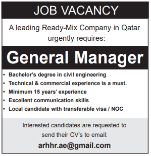 4 1 Gulf Times Classified Jobs - 01 Nov 2022