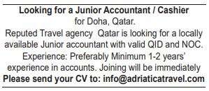 4 3 Gulf Times Classified Jobs - 22 Nov 2022