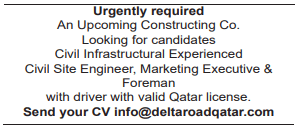 5 4 Gulf Times Classified Jobs - 06 Nov 2022