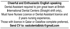 7 13 Gulf Times Classified Jobs - 17 Nov 2022
