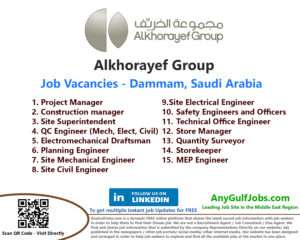 Alkhorayef Group Job Vacancies