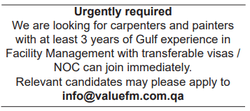 11 2 Gulf Times Classified Jobs - 11 Dec 2022