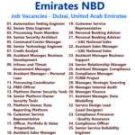 Emirates NBD Job Vacancies - Dubai, United Arab Emirates