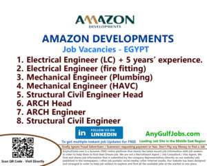 Amazon Developments Job Vacancies - EGYPT
