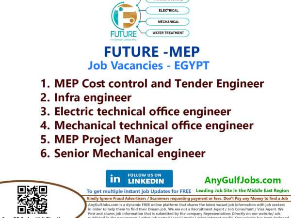 Future-MEP Job Vacancies - EGYPT