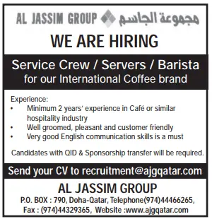 11 Gulf Times Classified Jobs - 05 Feb 2023