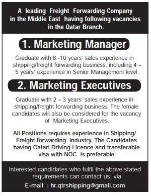 6 1 Gulf Times Classified Jobs - 05 Feb 2023