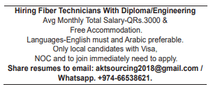 9 12 Gulf Times Classified Jobs - 26 Feb 2023