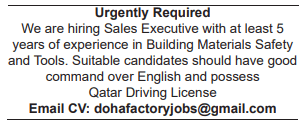9 2 Gulf Times Classified Jobs - 07 Feb 2023