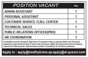 1 3 Gulf Times Classified Jobs - 05 Mar 2023