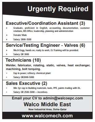 1 5 Gulf Times Classified Jobs - 08 Mar 2023