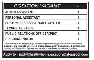 11 Gulf Times Classified Jobs - 02 Mar 2023