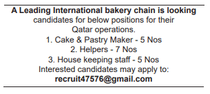 11 Gulf Times Classified Jobs - 07 Mar 2023