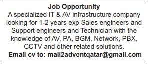 6 2 Gulf Times Classified Jobs - 05 Mar 2023