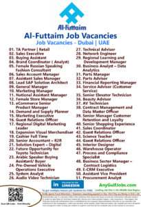Al-Futtaim Jobs | Careers - Dubai | UAE