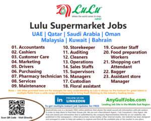 Lulu Group International Job Vacancies