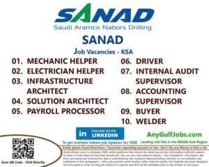 SANAD Jobs | Careers- KSA