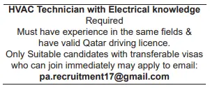 9 2 Gulf Times Classified Jobs - 04 April 2023