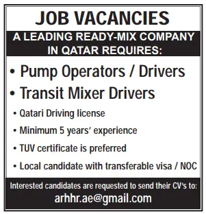 9 Gulf Times Classified Jobs - 02 April 2023