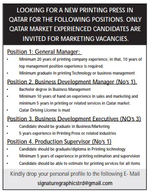 5 1 Gulf Times Classified Jobs - 04 June 2023
