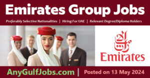 Emirates Group Jobs | Careers - Dubai – UAE