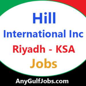 Hill International Inc Jobs in Saudi Arabia