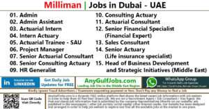 Milliman Jobs | Careers - Dubai, UAE