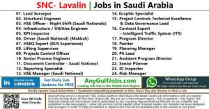 SNC- Lavalin Jobs | Careers - Saudi Arabia