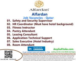 List of Alfardan Jobs - Qatar