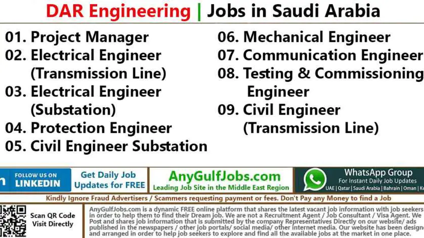DAR ENGINEERING Jobs | Careers - Saudi Arabia