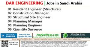 DAR ENGINEERING Jobs | Careers - Saudi Arabia