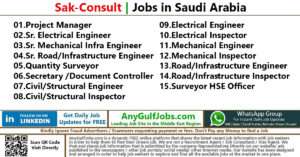Sak-Consult Jobs | Careers - Saudi Arabia